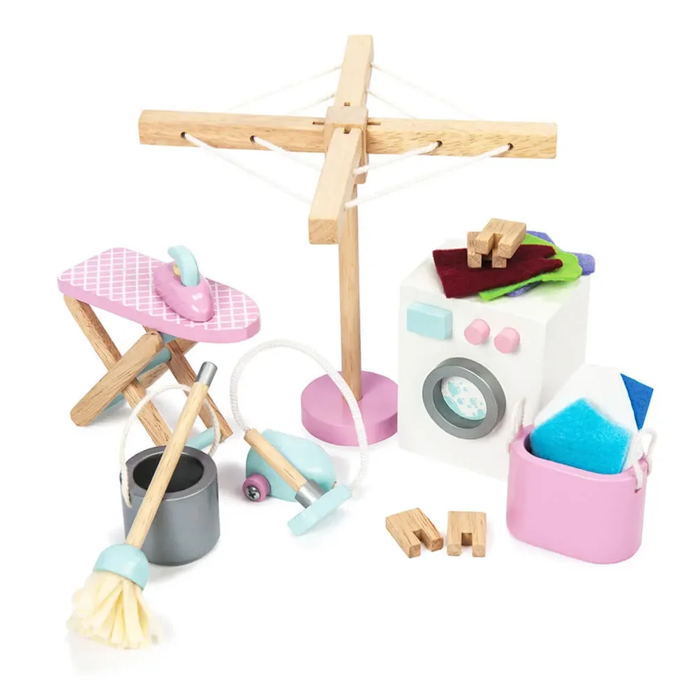 "Le Toy Van Maison de poupéé Accessoires buanderie image"
