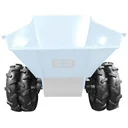 Wheel set for mini dumper