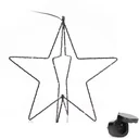 Falling Star Christmas Lights - Warm White - 3D Effect - LED and Perel Smart Home Wifi Plug - Android & IOS