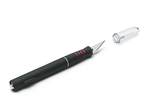 "Hobby knife with replacement blades image"
