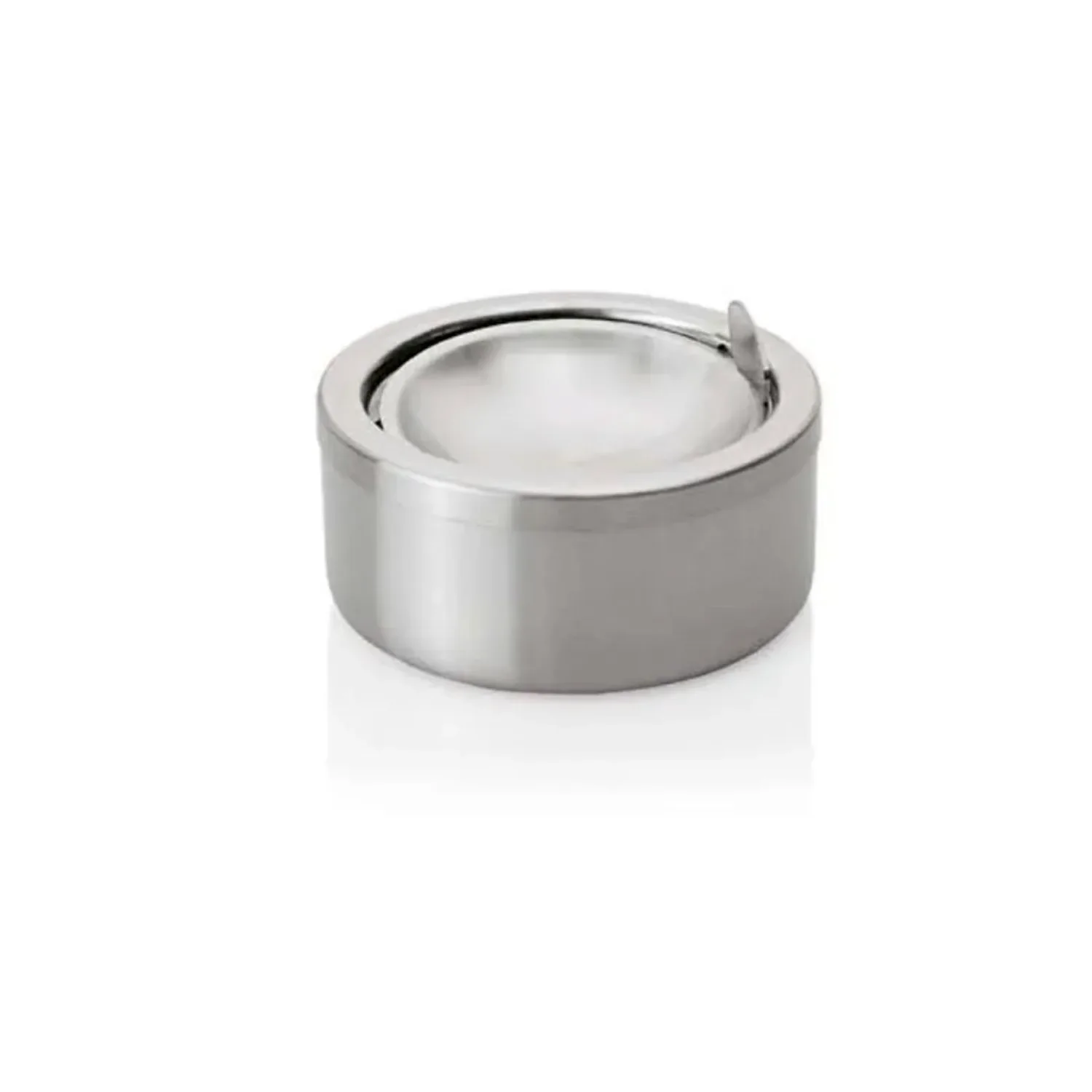 Cendrier - acier inox, 11,5 cm