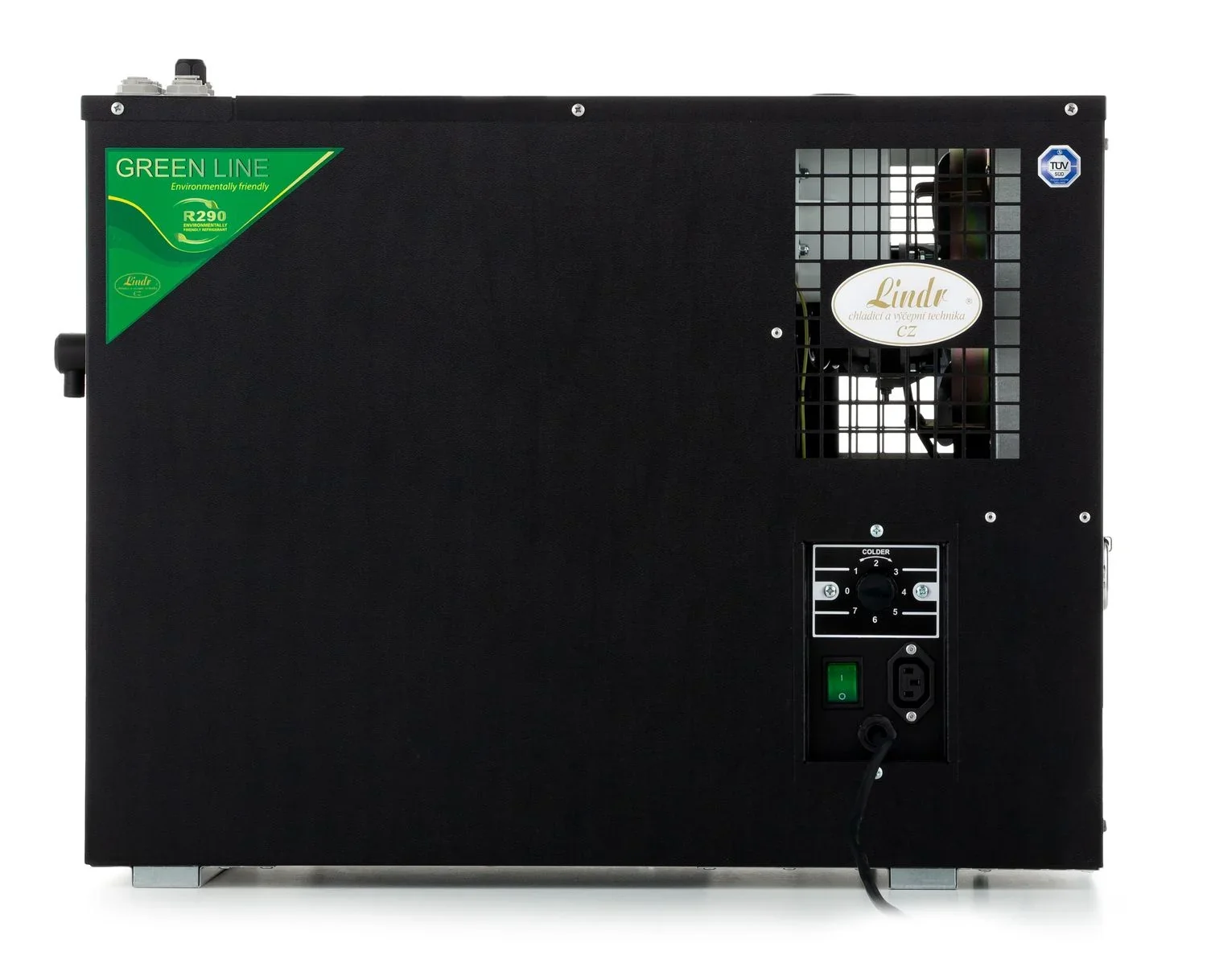 "Fontaine a eau, machine eau gazeuse, distributeur d eau, machine eau pétillante - Lindr SODA AS-110, Green Line image"