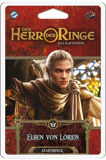 "The Lord of the Rings - The Card Game - Elves of Lorien - Starter Deck image"