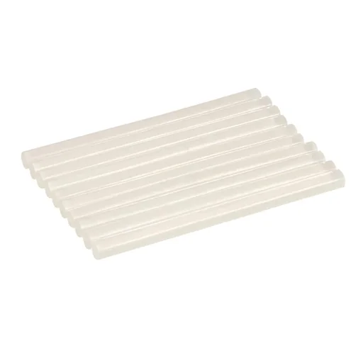"Transparent EVA glue sticks 7.2 x 100 mm (10 pieces) image"