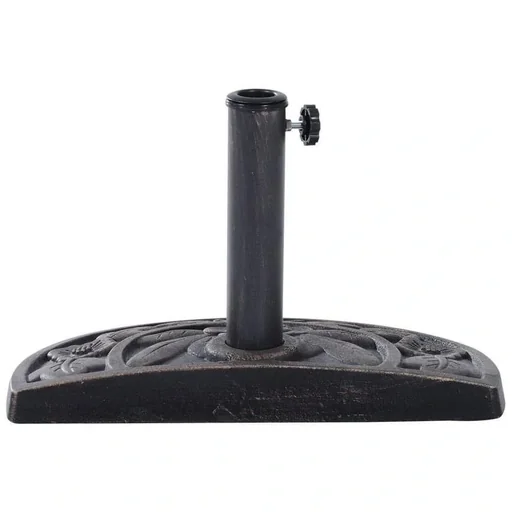 "Parasol stand semi-circular umbrella stand umbrella base 47x31x33cm image"