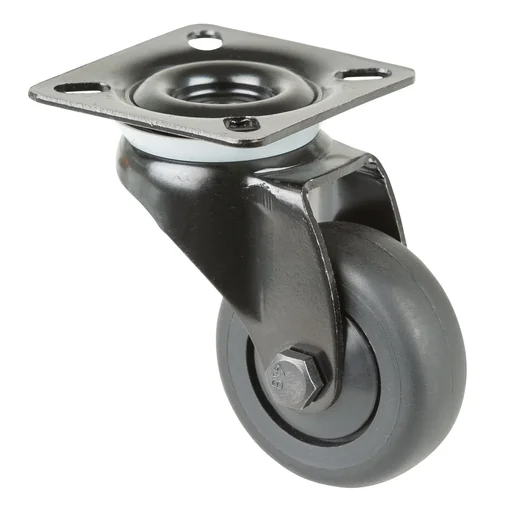"Swivel castor with plate image"