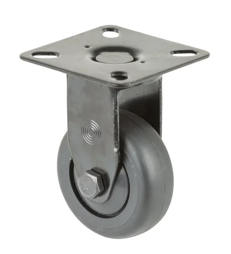 "Fixed castor with plate image"