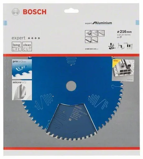 "Circular saw blade, expert for aluminium, 216 x 30 x 2.6 mm image"