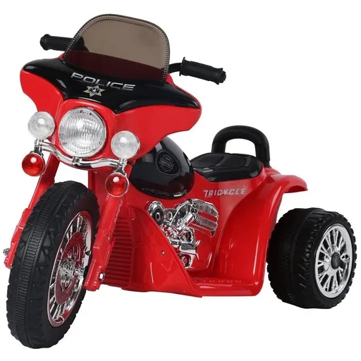 "Electric motorcycle children's motorcycle red image"