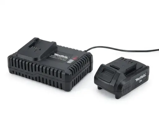 "Kit de démarrage Quick 18 V Li-Ion : 1 x Batterie 2.0 Ah + 1 x Chargeur rapide 4 A image"