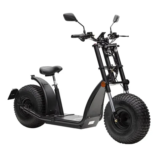 "Forca E-Scooter "Knumo" 45 km/h, 1500 Watt Plus including lithium battery, black image"