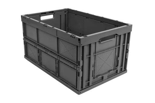 "Euro folding container, 600 x 400 x 320 mm, grey image"