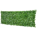 Privacy Screen Artificial Hedge Wall Decoration 1x3m Light Green