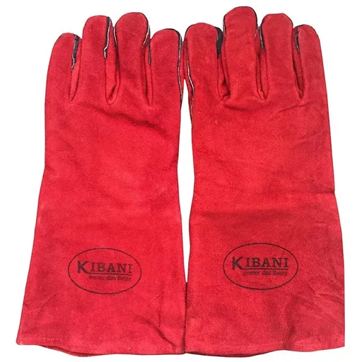 "Welding gloves red image"