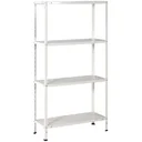 Storage rack / shelf Solid 50 White - 200 kg load capacity - 150x75x30 cm