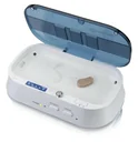 Drying box for hearing aids DryBox200 with built-in battery tester
