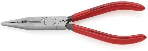 "Wiring pliers with plastic coating, black atramentized, 160 mm image"