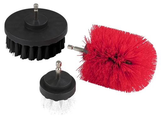 "3-piece cleaning brush set for cordless screwdrivers image"
