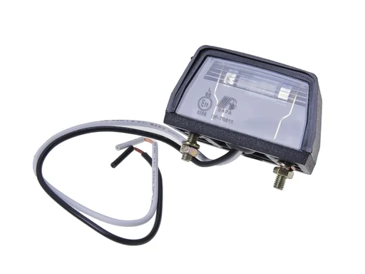 "License plate light, 12 V image"