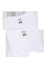T-shirts in a double pack, color white, size S