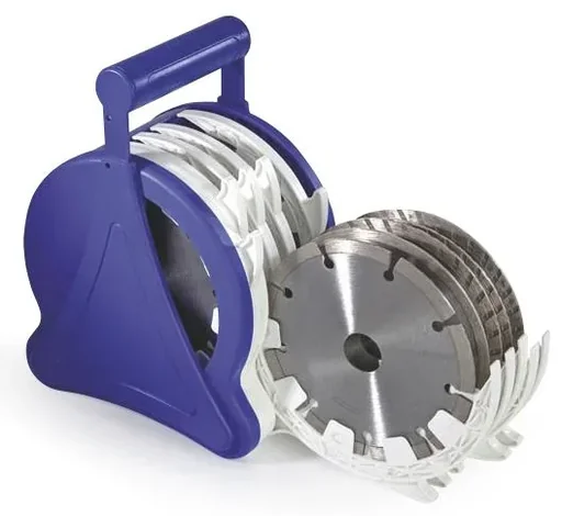 "Diamond cutting discs 125 mm, 10 pieces for wet/dry cutting image"