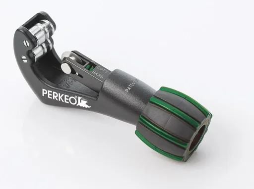 "Telescopic pipe cutter with spring guide image"