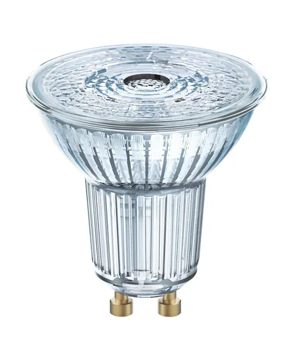 "LED SUPERSTAR reflector lamp PAR16 with 8.3 watts, GU10, cool white, 36°, dimmable image"