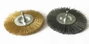 Jeu de 2 brosses de rechange en métal et nylon pour nettoyeur de joints GFR 401