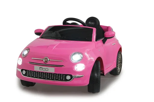 "Ride-on Fiat 500 for children, 12 Volt, Pink image"
