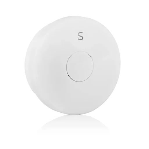 "Smoke detector with replaceable 1-year battery, 85dB image"
