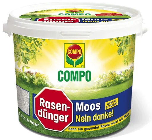"Lawn fertilizer "Moss No Thanks!", 7.5 kg image"