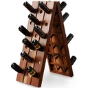 Foldable wine rack for 36 bottles