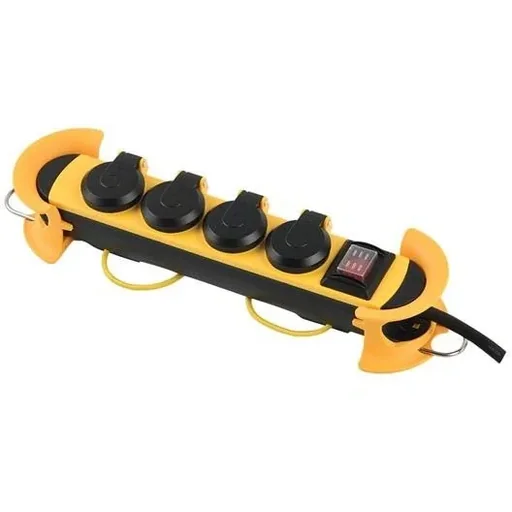 "Socket - 4-pin - IP44 - Pin earthing - With cable guide image"