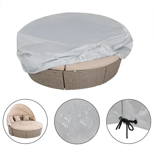 "Canopy sun island round 236x67cm image"