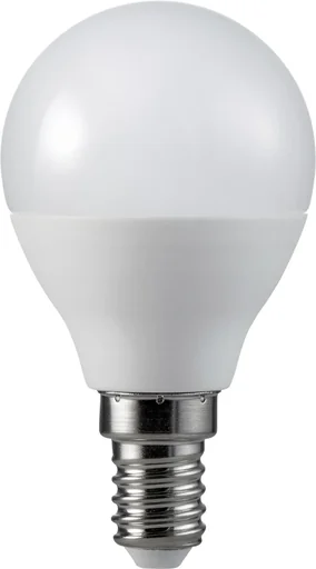 "LED drop lamp 5.5 watts, E14, warm white, matt, dimmable image"
