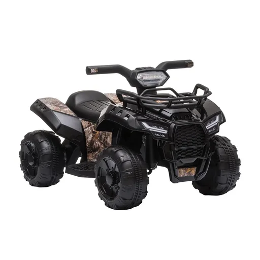 "Mini electric quad children's electric ATV stroller LED front light children's vehicle children's motorcycle electric quad for 18-36 mo image"