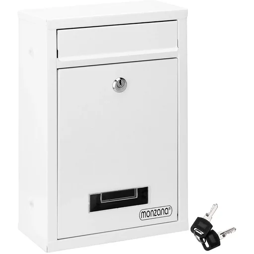 "mailbox white 32x22x9cm image"