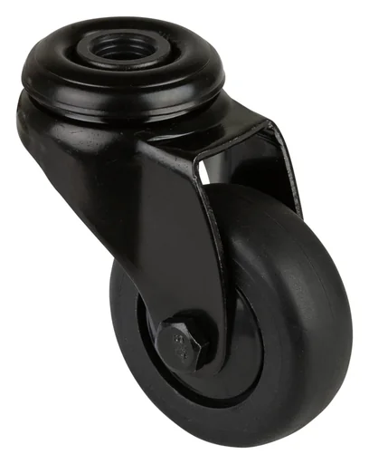 "Swivel castor with bolt hole image"