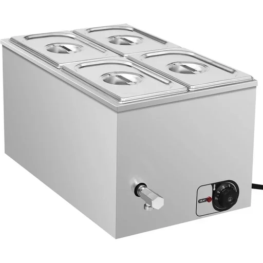 "Bain-Marie food warmer 1500 W GN 1/4 stainless steel image"